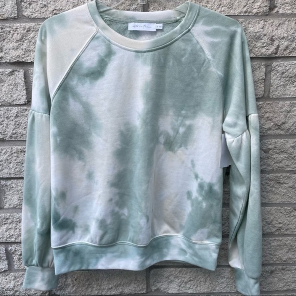 Tie Dye Crew Neck Sweater BBB1